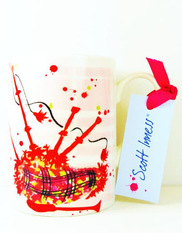 Scottish Bagpipes Mug - Scott Inness
