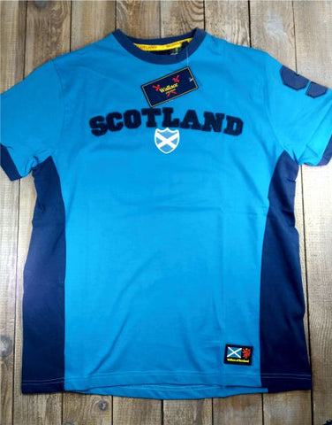 Men's Wallace of Scotland No 9 T-Shirt - Navy/Blue
