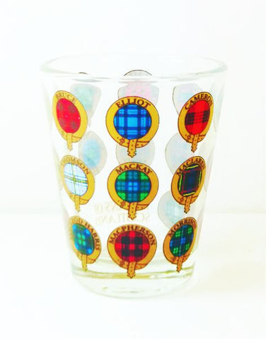 Tartans of Scotland Shot Glass