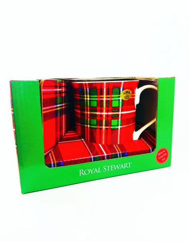 Royal Stewart Mug & Coaster Set