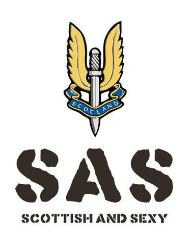 SAS T-Shirt Scottish & Sexy
