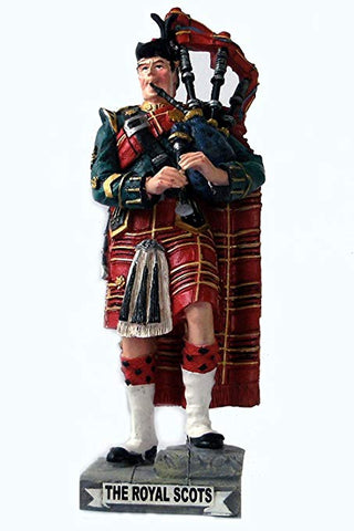 The Royal Scots Piper Figurine