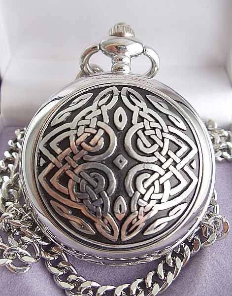 Celtic knot pocket best sale watch