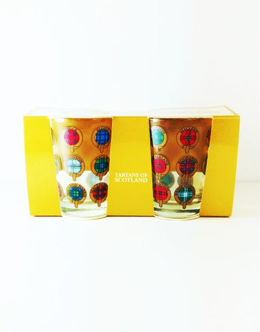 Tartans of Scotland Shot Glasses