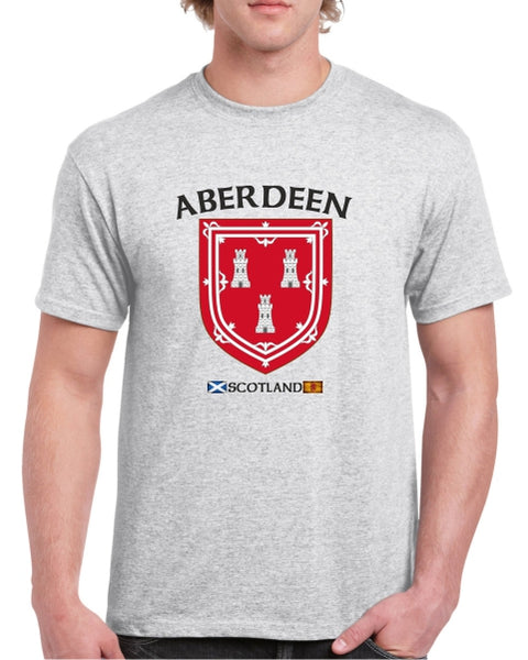 Aberdeen Scotland 3 Towers T-Shirt