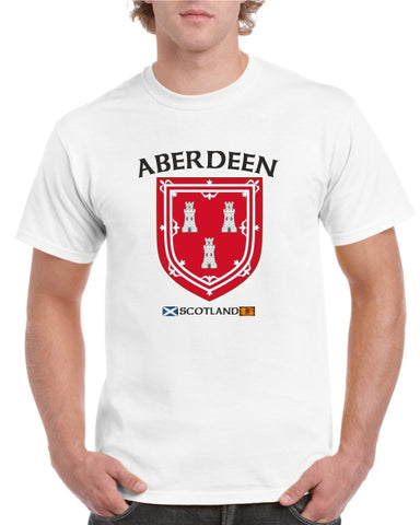 Aberdeen Scotland 3 Towers T-Shirt