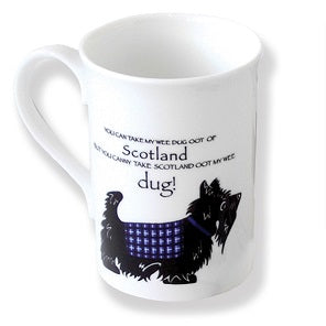 Scotland Dug Mug