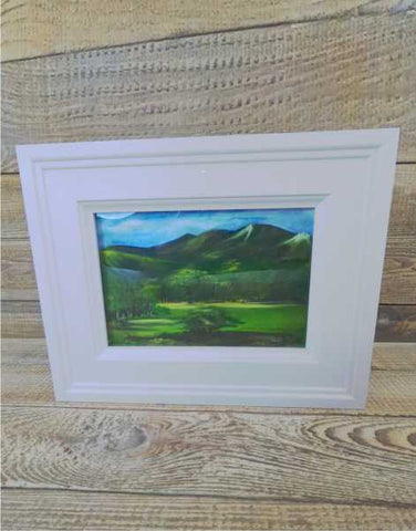 "By Lochnagar" Original Framed Water Based Oil Painting