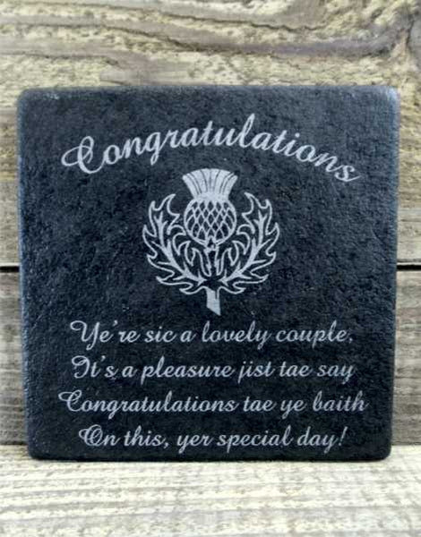 Photo Coaster -Congratulations (C30)