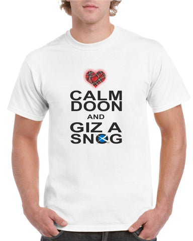 Calm Doon & Giz a Snog T-Shirt