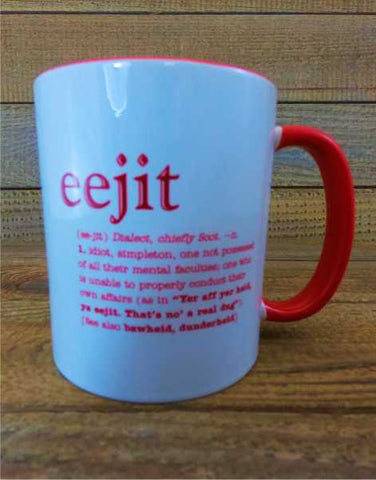 Scottish Dialect Word (Eejit)
