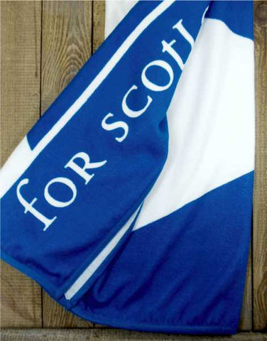 Scotland Flying the Flag Saltire Beach Towel