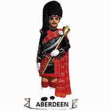 Aberdeen Drum Major Fridge Magnet