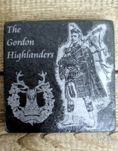 Photo Coaster - Gordon Highlanders Piper (C15)