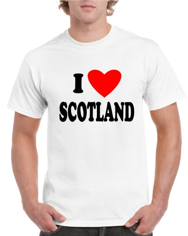 I Love Scotland Tshirt
