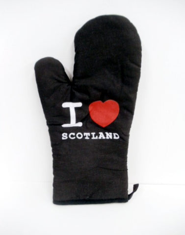 I Love Scotland Oven Glove