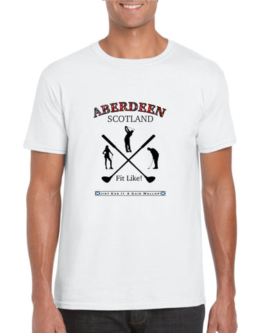 Jist Gae It A Good Wallop Golf T-Shirt