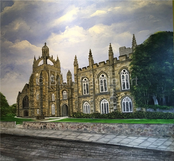 Kings College Aberdeen from High Street by Stan Fachie
