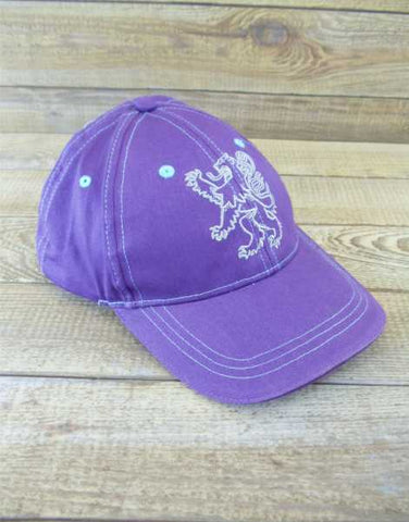 Scotland Stitched Purple Rampant Lion Baseball Cap