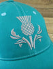 Scotland Green Thistle Stitched Baseball Cap