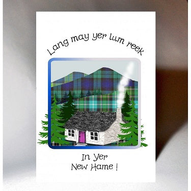 Lang May Yer Lum Reek In Yer New Hame! Card