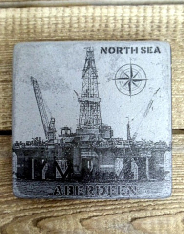 Photo Coaster - North Sea Oil Rig (C10)