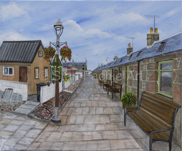 North Square Fittie Aberdeen looking north by Stan Fachie