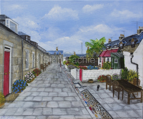 North Square Fittie Aberdeen looking west by Stan Fachie
