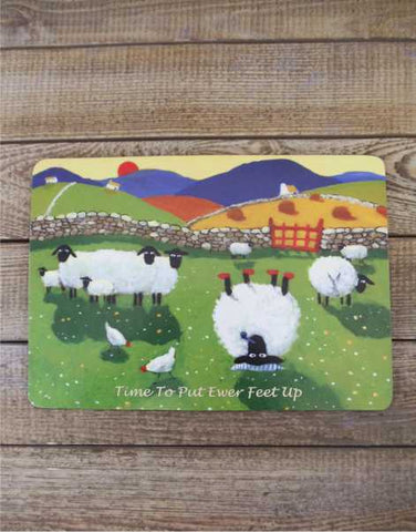 Time To Put Your Feet Up Table Mat