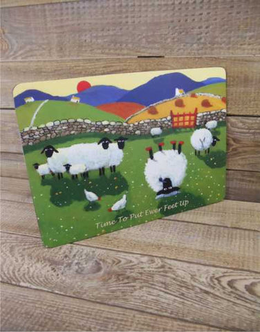 Time To Put Your Feet Up Table Mat