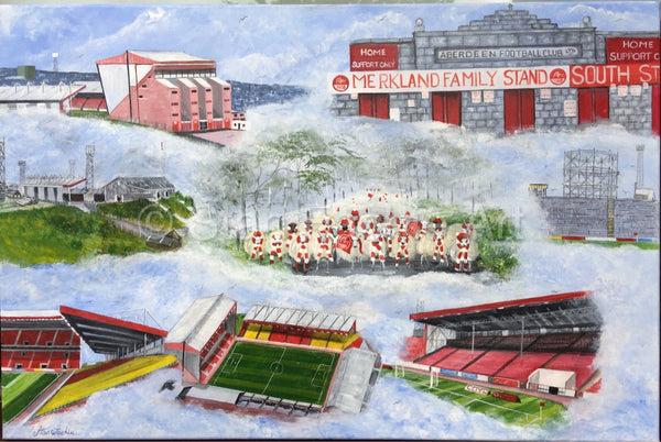 Pittodrie Aberdeen past and present by Stan Fachie