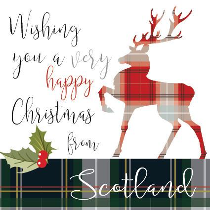 Wishing You a Very Happy Christmas From Scotland