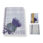 Scottish Notebook Thistle Address Book