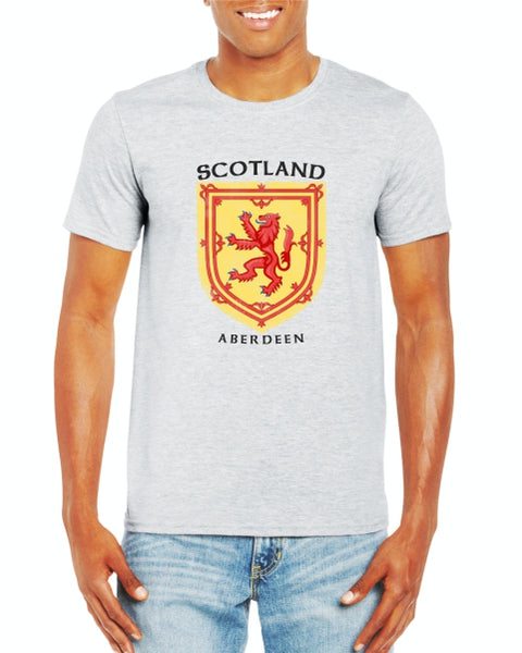 Scotland Lion Aberdeen Old Shield T-Shirt