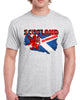 Scotland Saltire EDINBURGH Tartan Text T-Shirt
