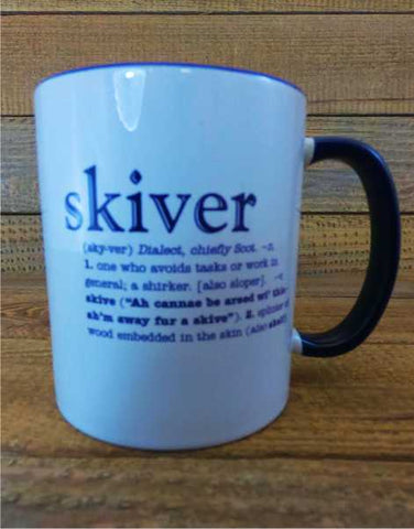 Scottish Dialect Word (Skiver)