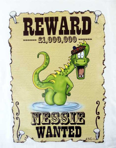 Scotland Children's Wanted Nessie T-Shirt