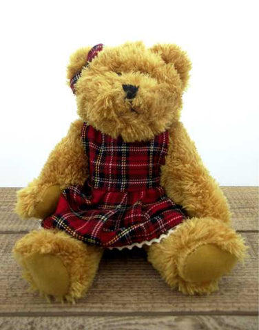Tartan Girl Teddy Bear