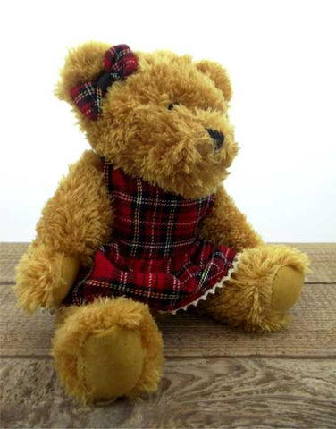 Tartan Girl Teddy Bear