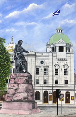 William Wallace and His Majestys Theatre Aberdeen by Stan Fachie