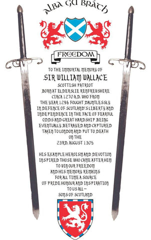 William Wallace Tribute Tshirt