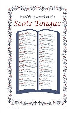 Scots Tongue Tea Towel