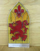 Stained Glass Panel - Lion Design