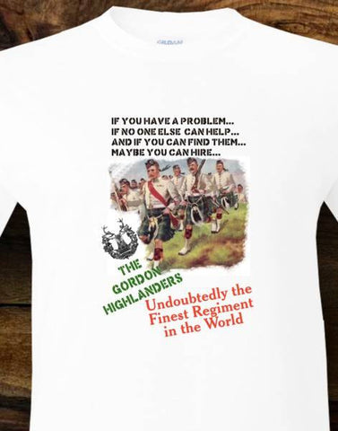 Gordon Highlanders T-Shirt (Charge!)
