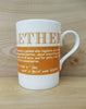 China Mug - Scottish Dialect Word (Blether)