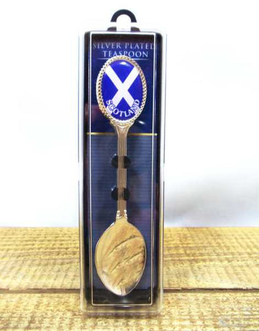 Saltire/Scotland Scottish Collectable Souvenir Spoon