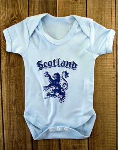 Scotland Rampant Lion Baby Grow