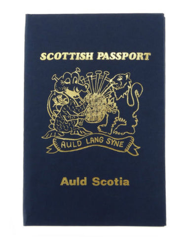 Novelty Scottish Passport