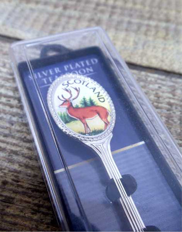 Stag Scottish Collectable Souvenir Spoon